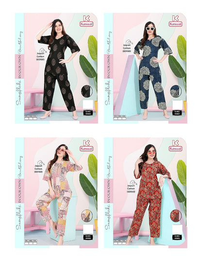 Plus Size 1308 Kasual Jaipuri Co Ord Set Exporter