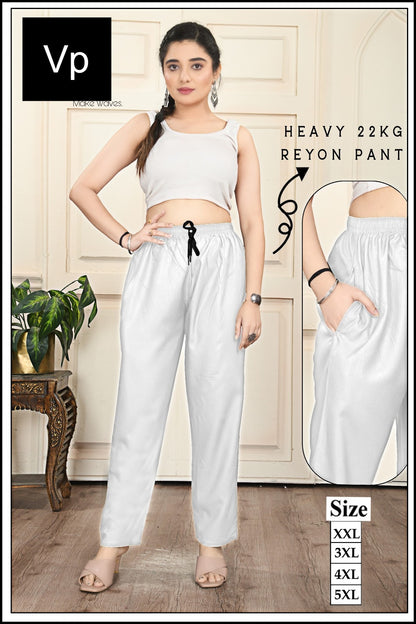 Plus Size 2212 Vp Rayon 22Kg Women Pants Supplier Ahmedabad