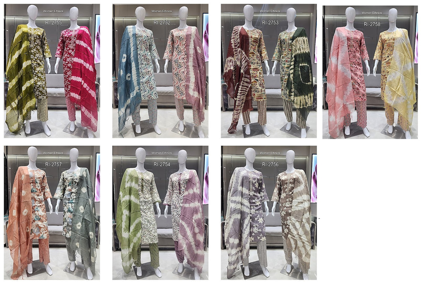 Plus Size 3004 Women Ethnics Capsule Readymade Pant Style Suits Wholesale Price