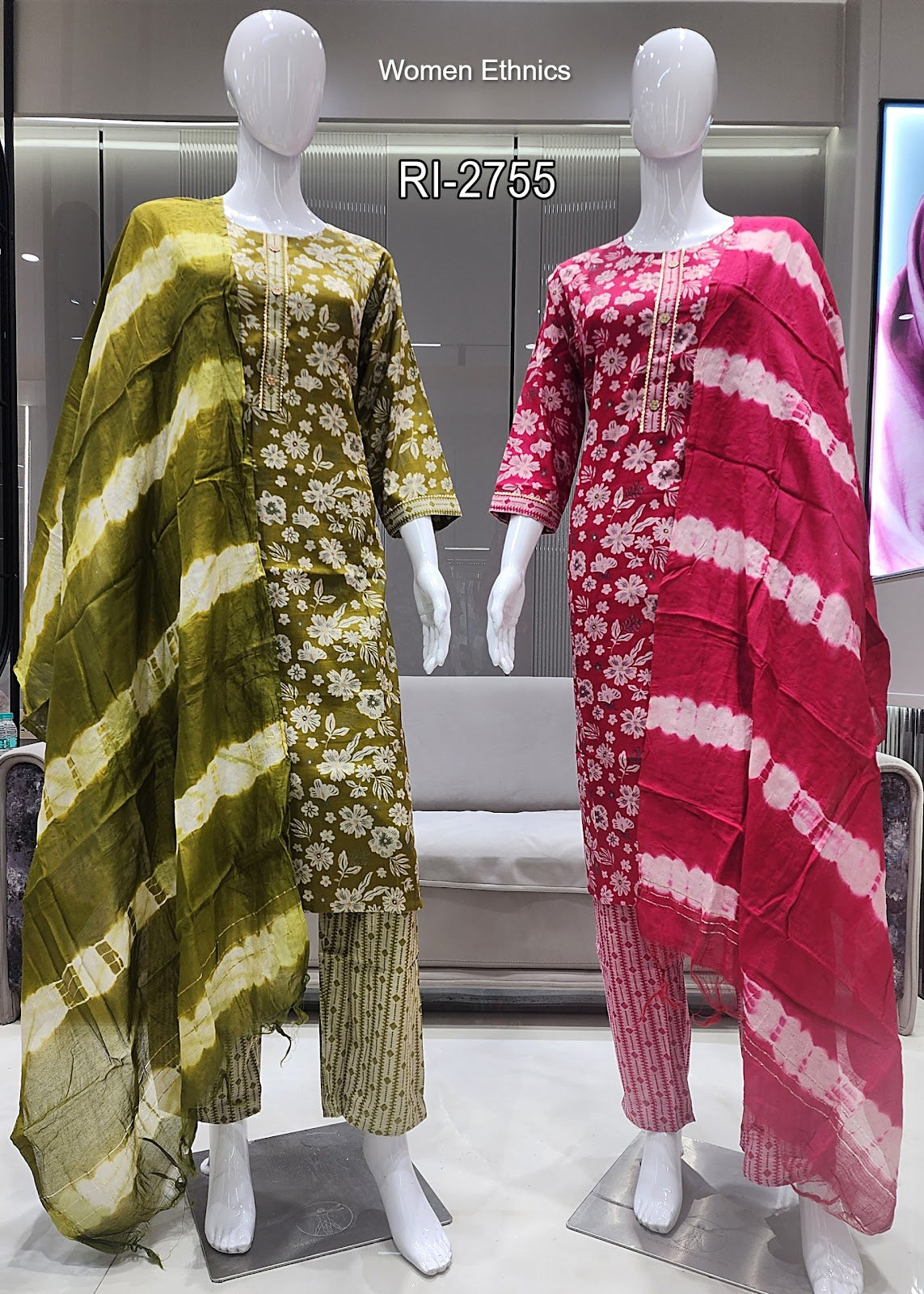 Plus Size 3004 Women Ethnics Capsule Readymade Pant Style Suits Wholesale Price