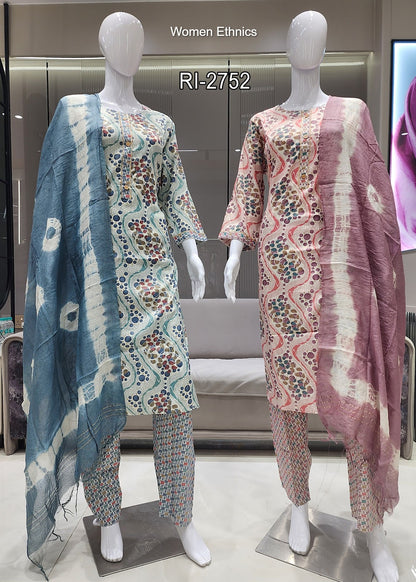 Plus Size 3004 Women Ethnics Capsule Readymade Pant Style Suits Wholesale Price