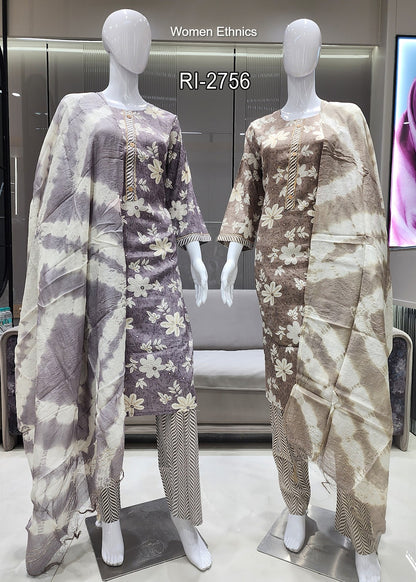 Plus Size 3004 Women Ethnics Capsule Readymade Pant Style Suits Wholesale Price