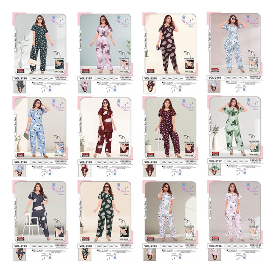 Plus Size 3005 Diamond Queen Reyon Co Ord Set Wholesaler Ahmedabad