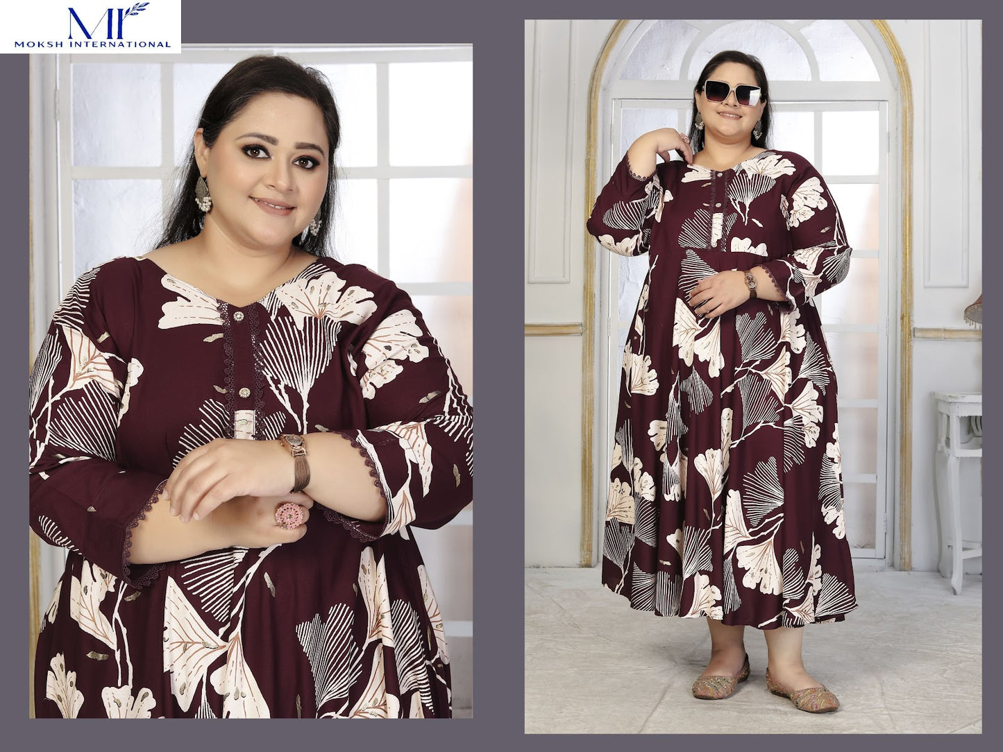 Plus Size Color Vol 1 Moksh Rayon Anarkali Kurtis Wholesale