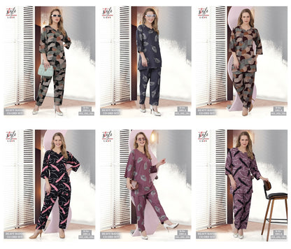 Plus Size Design 1001 A Ladys Heavy Rayon Co Ord Set Wholesaler Ahmedabad