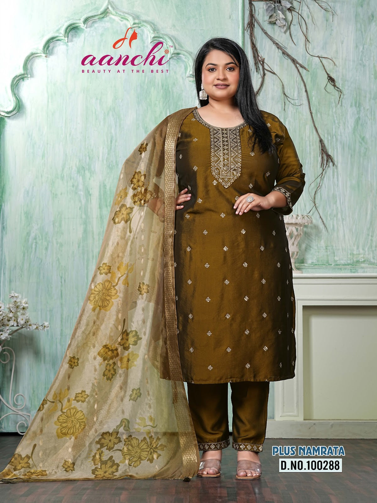 Plus Size Namrata Aanchi Readymade Suits Wholesaler