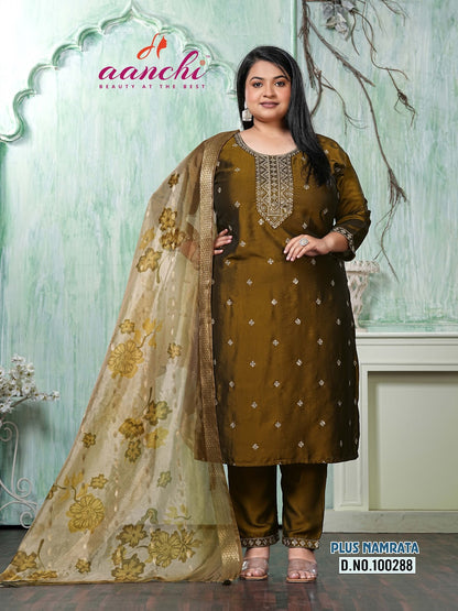 Plus Size Namrata Aanchi Readymade Suits Wholesaler