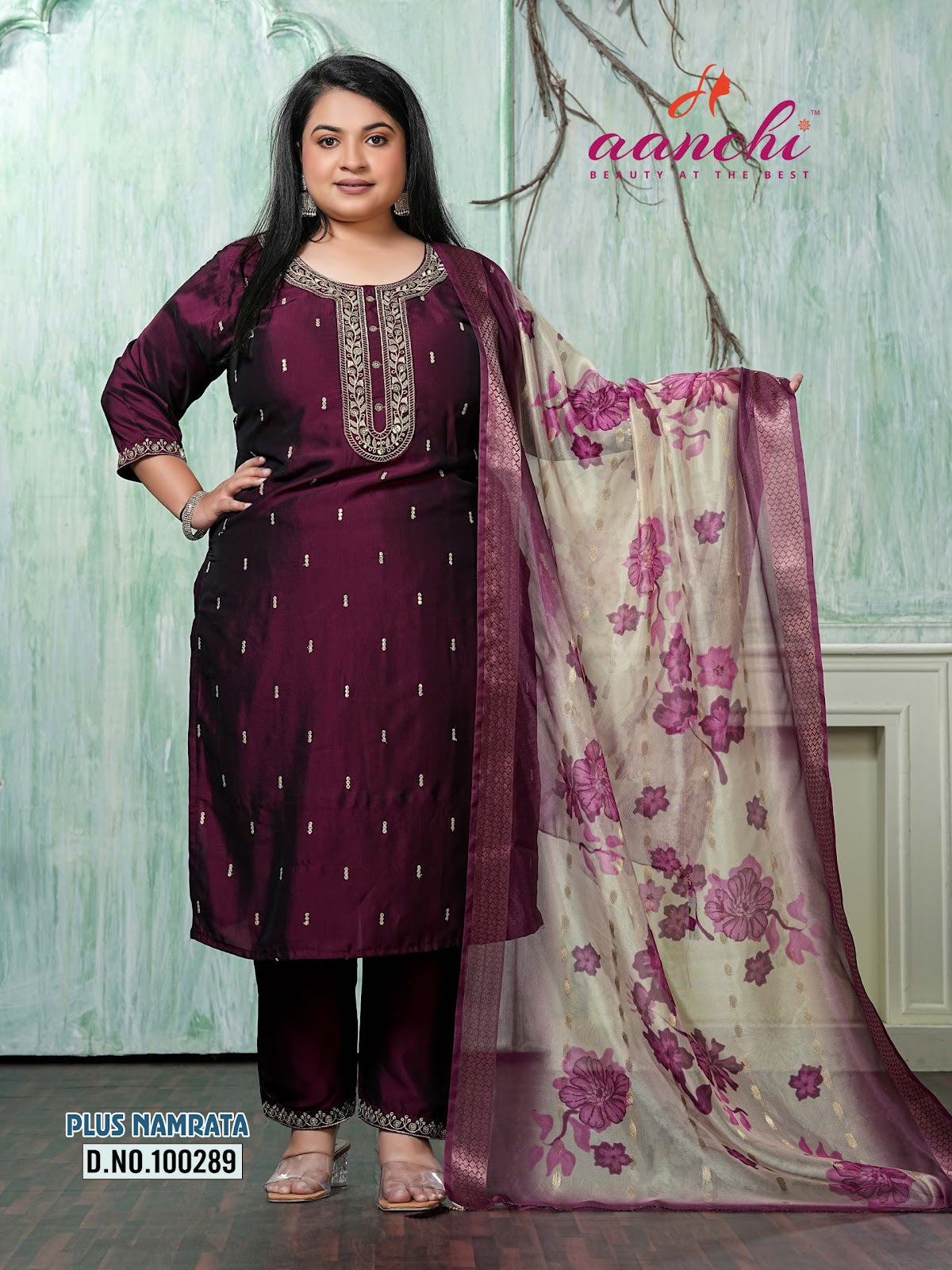 Plus Size Namrata Aanchi Readymade Suits Wholesaler
