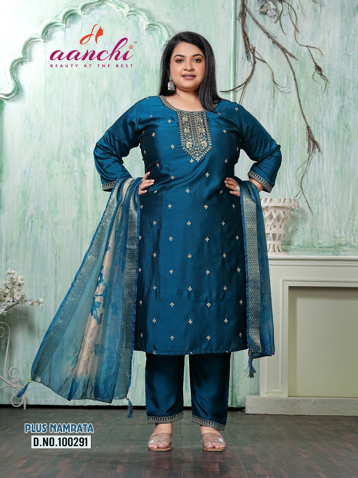 Plus Size Namrata Aanchi Readymade Suits Wholesaler