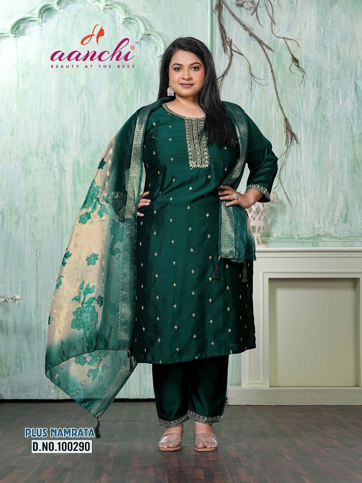 Plus Size Namrata Aanchi Readymade Suits Wholesaler