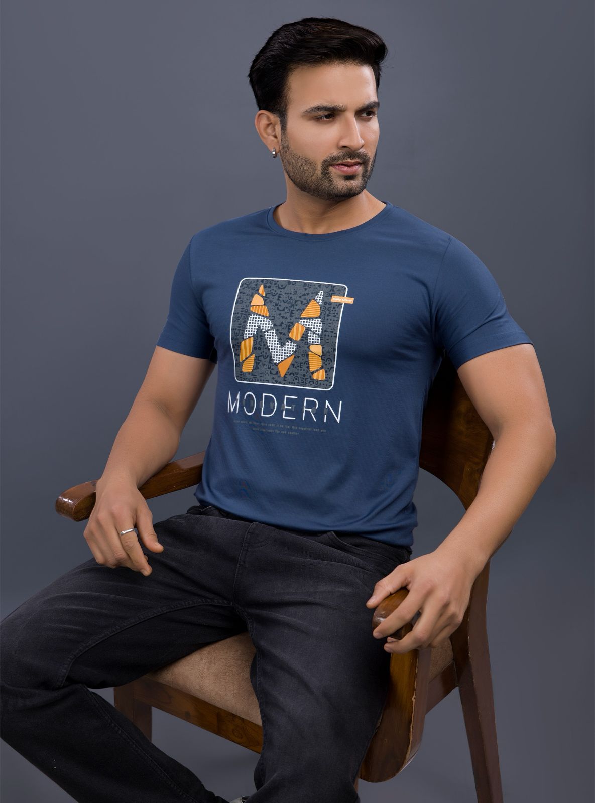 Plus Size Vol 2547-2554 High Density Tencil Lycra Mens Tshirts Supplier Ahmedabad
