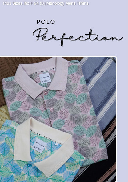 Plus Sizes Iho F 94 (B) Menology Slub Mens Tshirts Wholesale Rate