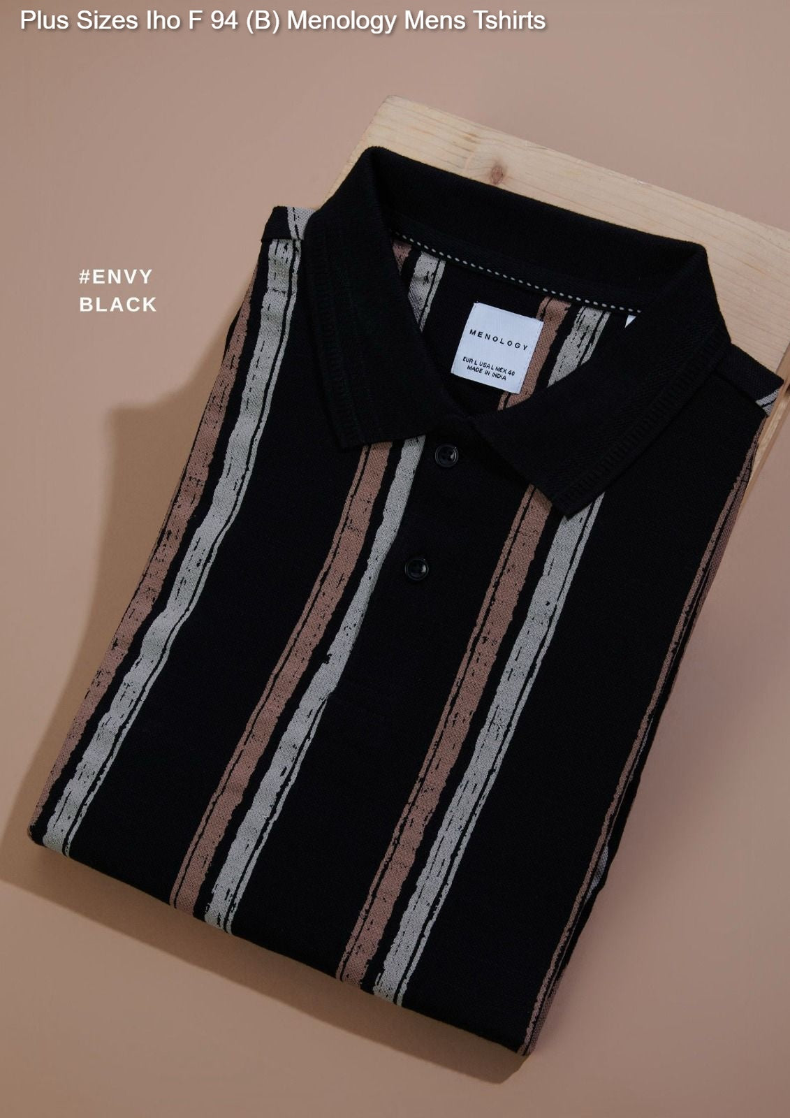 Plus Sizes Iho F 94 (B) Menology Slub Mens Tshirts Wholesale Rate