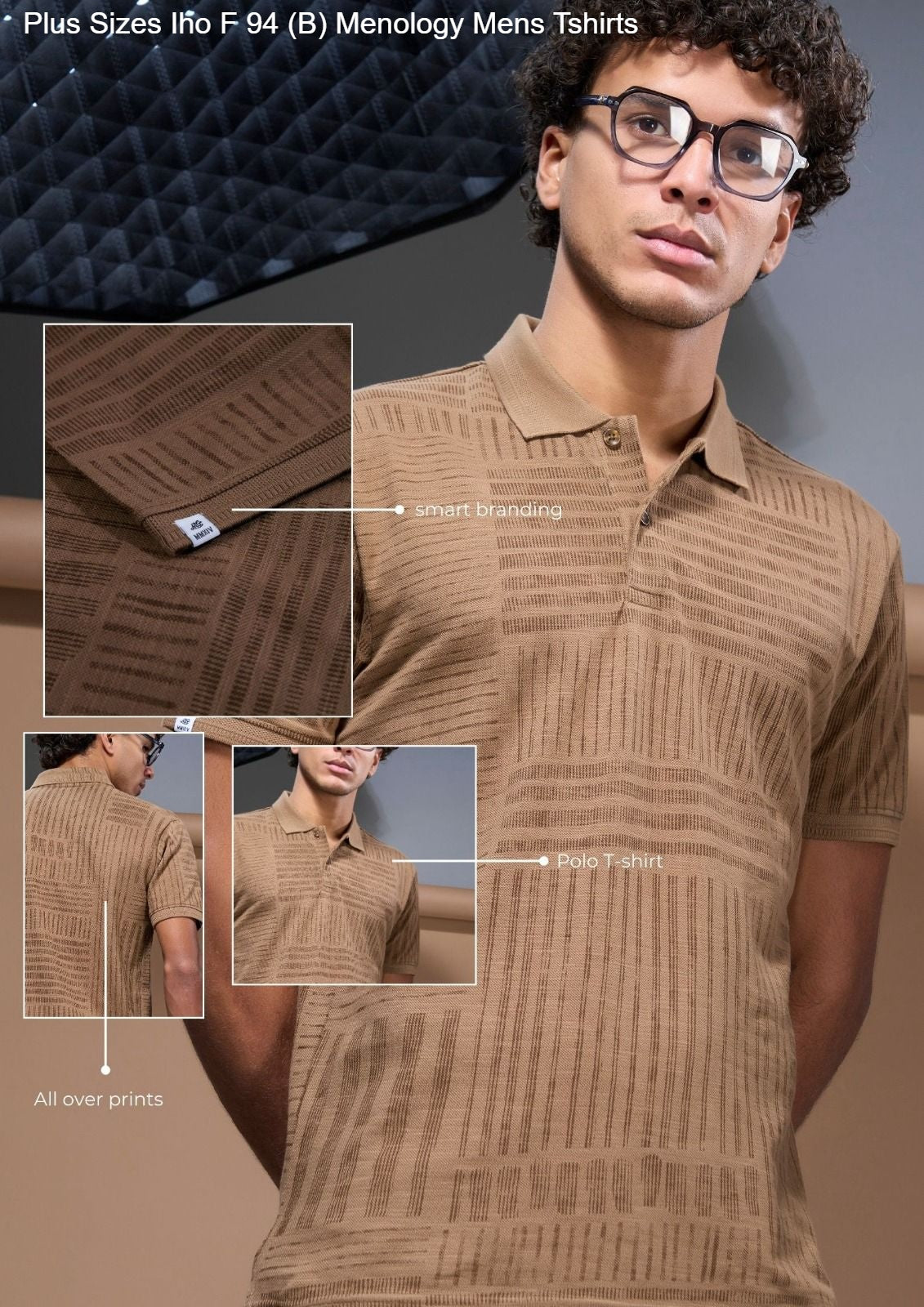 Plus Sizes Iho F 94 (B) Menology Slub Mens Tshirts Wholesale Rate