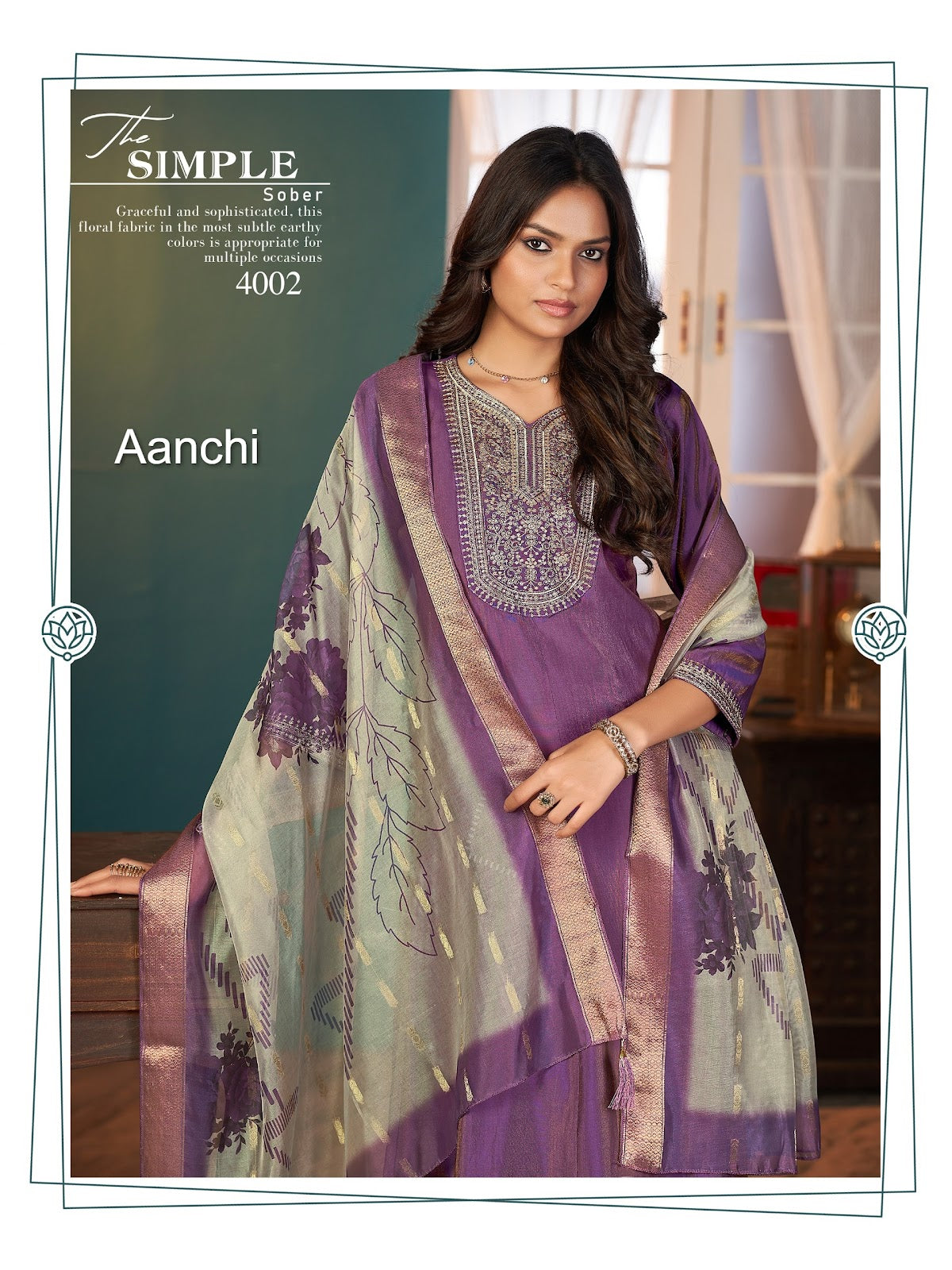 Plus Tiguan Aanchi Roman Simmer Readymade Anarkali Suits Wholesaler Gujarat