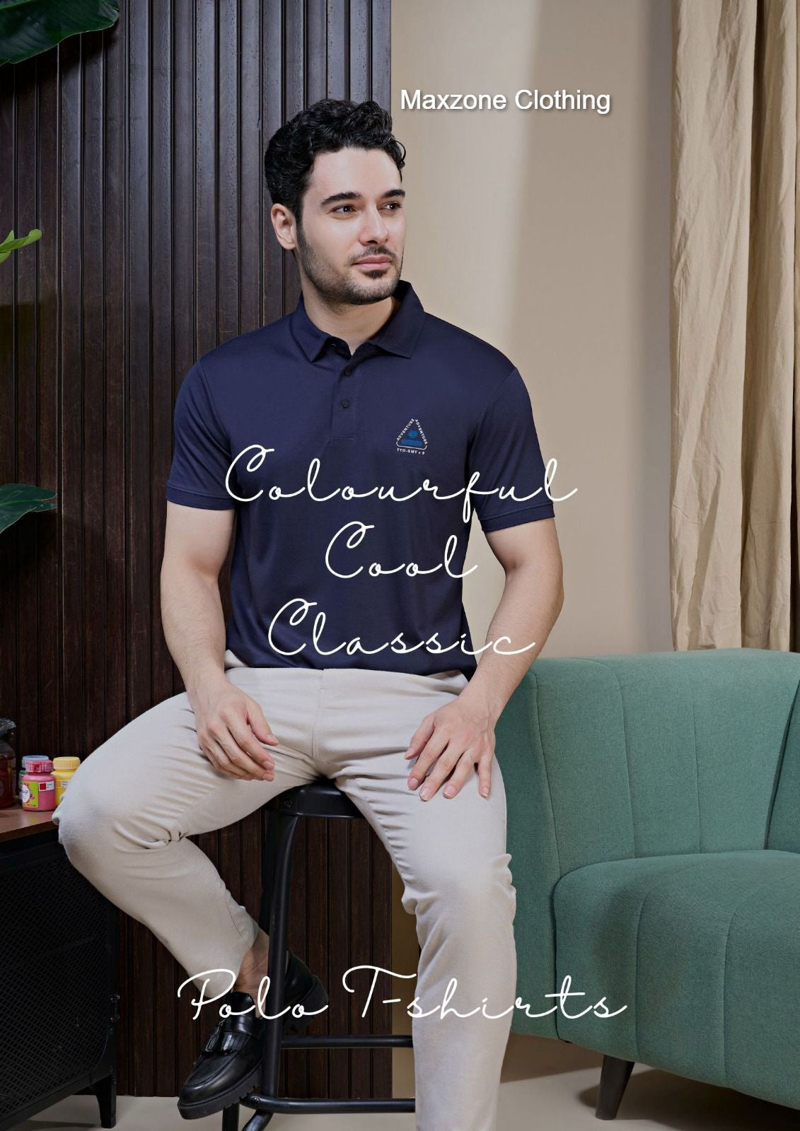 Pluspoint Series Iho F 105 B Maxzone Clothing Interlock Mens Tshirts Wholesale Price