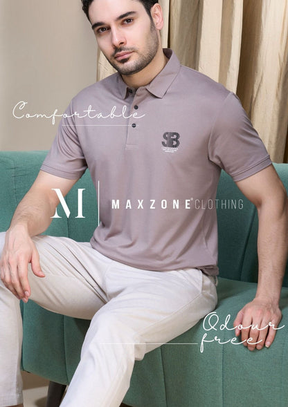 Pluspoint Series Iho F 105 B Maxzone Clothing Interlock Mens Tshirts Wholesale Price