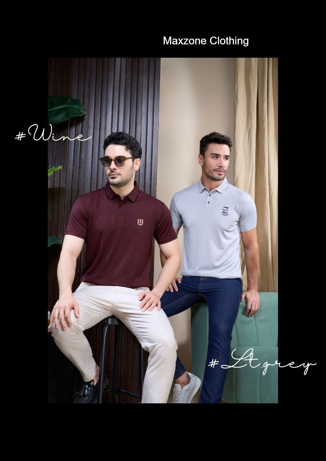 Pluspoint Series Iho F 105 B Maxzone Clothing Interlock Mens Tshirts Wholesale Price