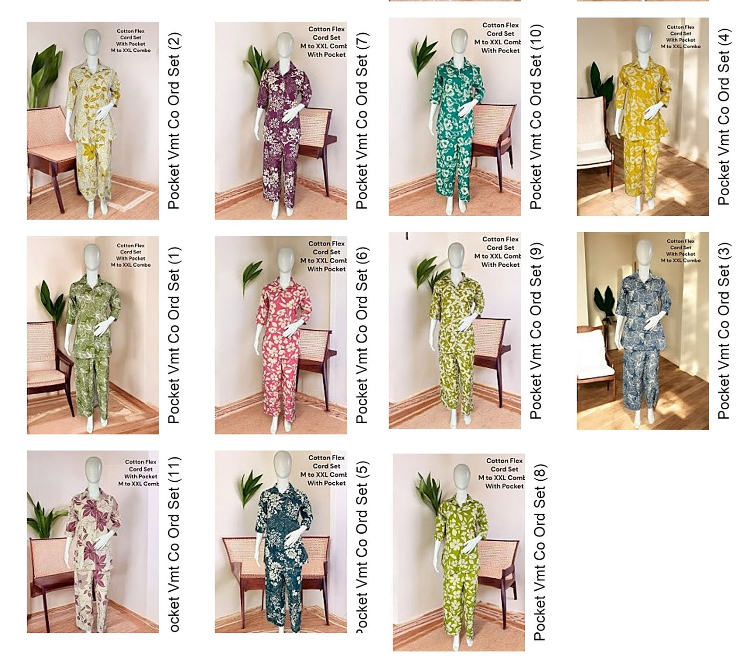 Pocket Vmt Co Ord Set Wholesaler