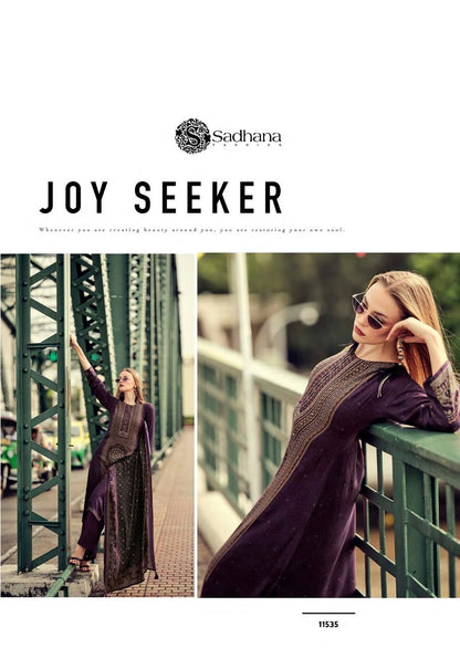 Poetry Sadhana Pure Viscose Pashmina Suits Supplier