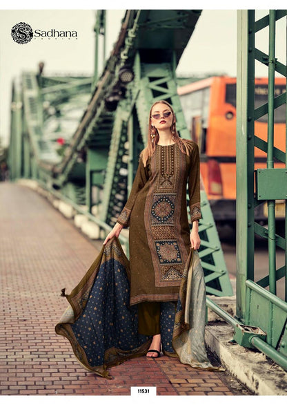 Poetry Sadhana Pure Viscose Pashmina Suits Supplier