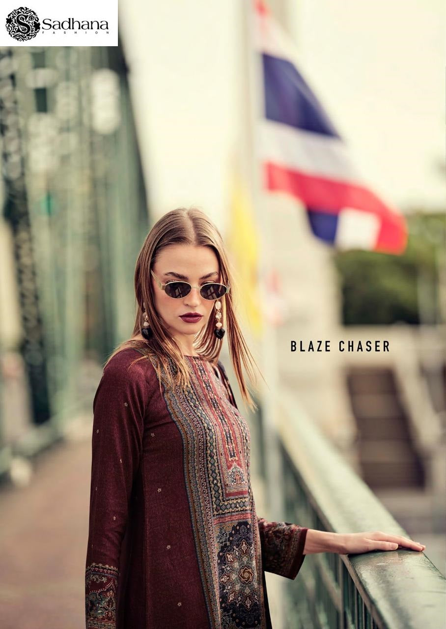 Poetry Sadhana Pure Viscose Pashmina Suits Supplier