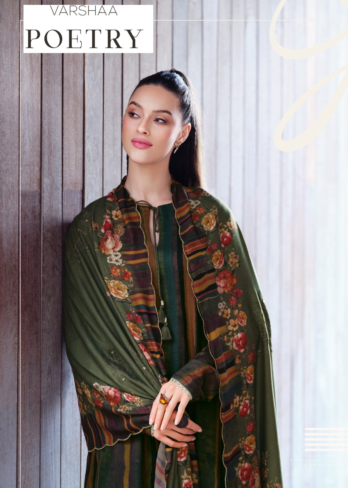 Poetry Varsha Fashions Russian Silk Pant Style Suits Wholesale Rate
