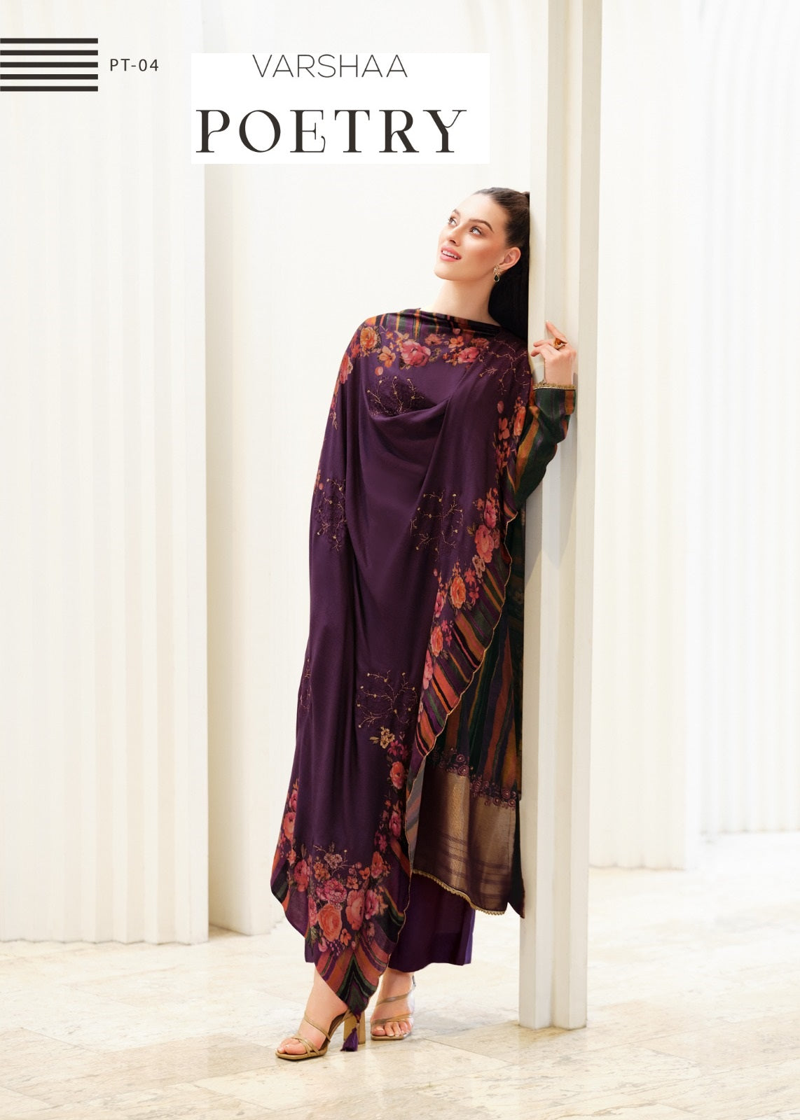 Poetry Varsha Fashions Russian Silk Pant Style Suits Wholesale Rate