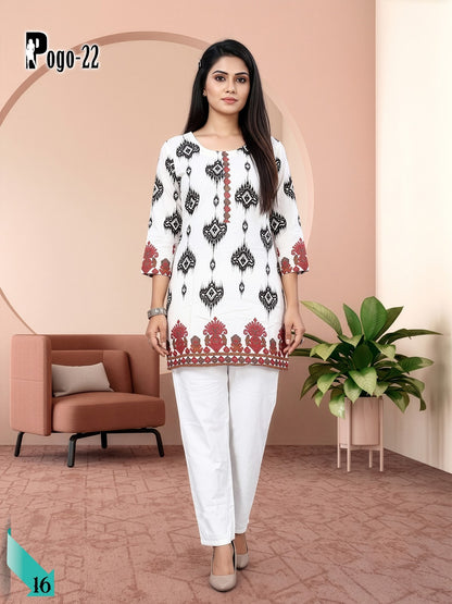 Pogo 22 Prmnt Rayon Co Ord Set Wholesaler Gujarat