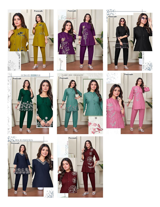 Pogo Dabu Premnath Cotton Co Ord Set Exporter Gujarat