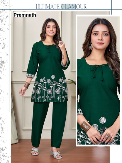 Pogo Dabu Premnath Cotton Co Ord Set Exporter Gujarat