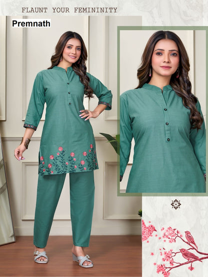 Pogo Dabu Premnath Cotton Co Ord Set Exporter Gujarat