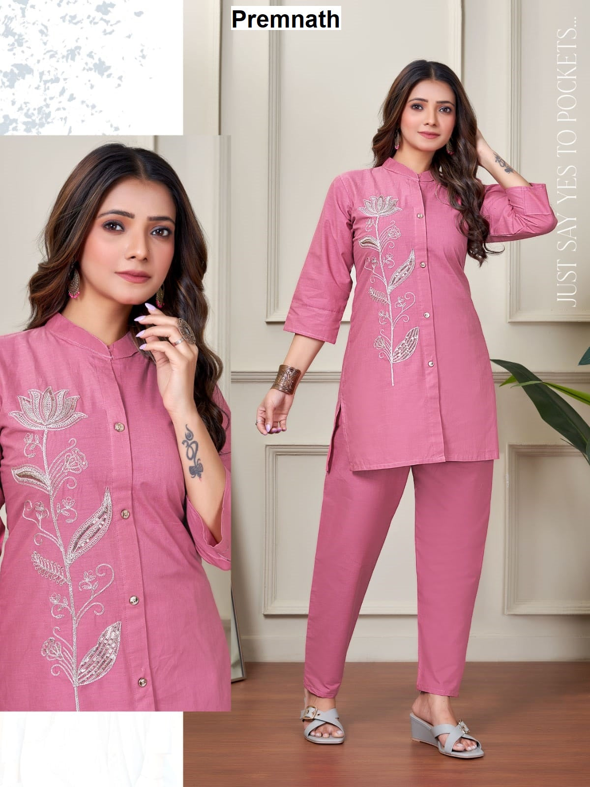 Pogo Dabu Premnath Cotton Co Ord Set Exporter Gujarat