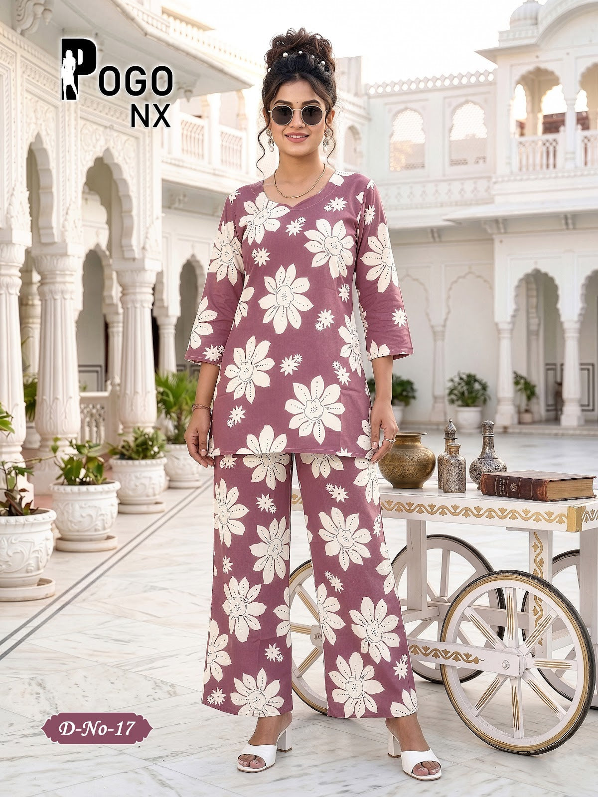 Pogo Nx Rayon Prmnt Co Ord Set Exporter