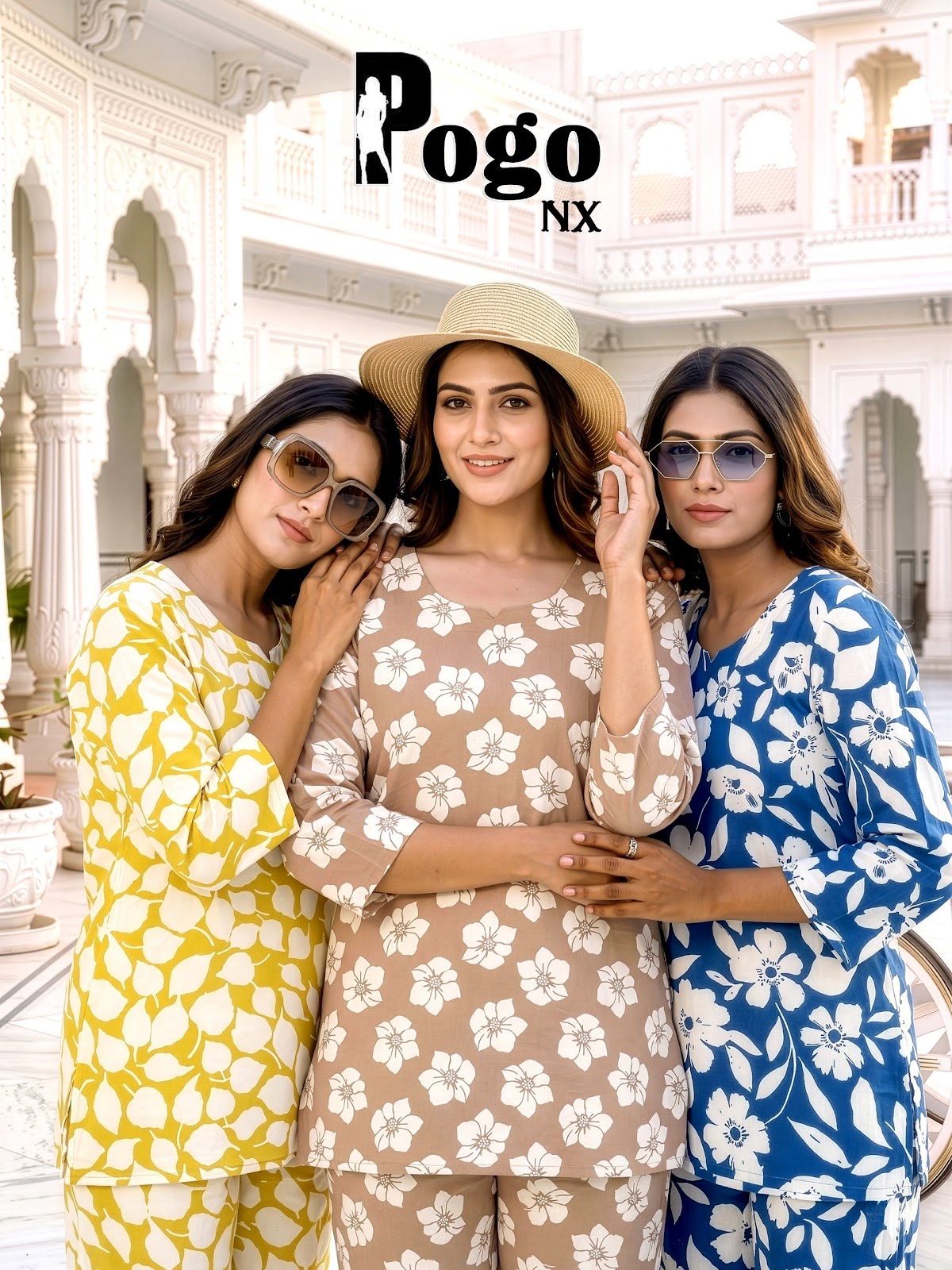 Pogo Nx Rayon Prmnt Co Ord Set Exporter