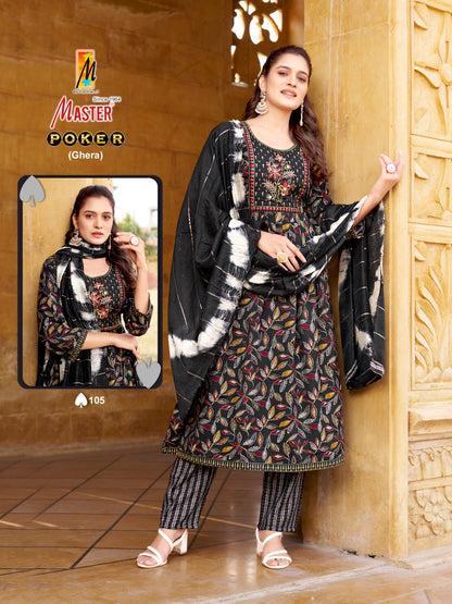 Poker Master Capsule Readymade Anarkali Suits Wholesaler India
