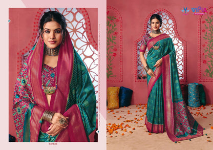 Polachi Silk Vol 3 Vipul Dola Silk Sarees Exporter Ahmedabad