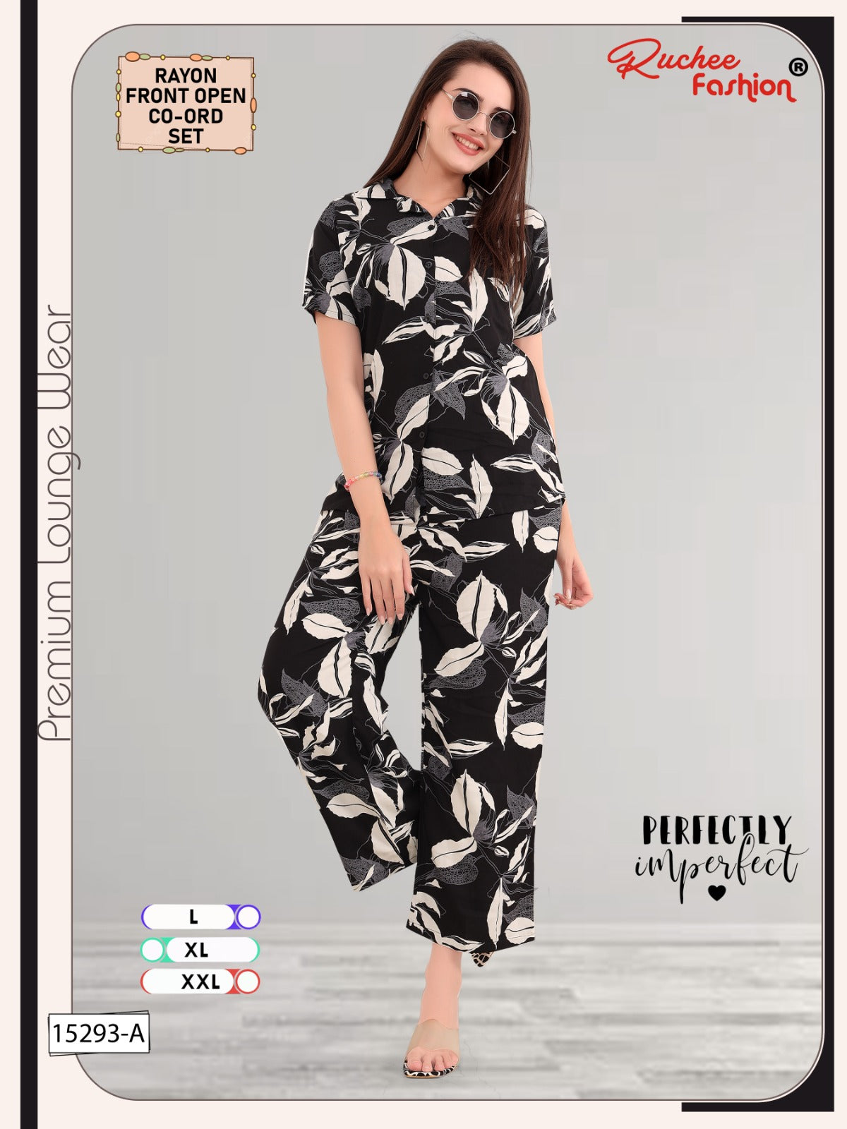 Polo Collars 1007 Ruchee Fashion Rayon Co Ord Set Wholesaler India