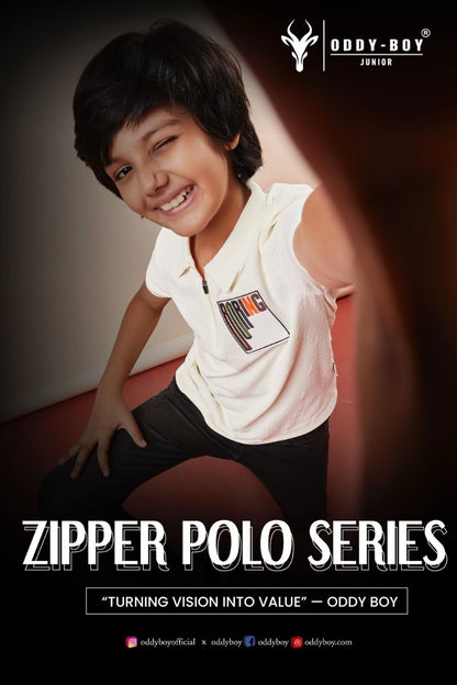 Polo Obj 192 Oddy Boy Jacquard Boys Tshirt Supplier India