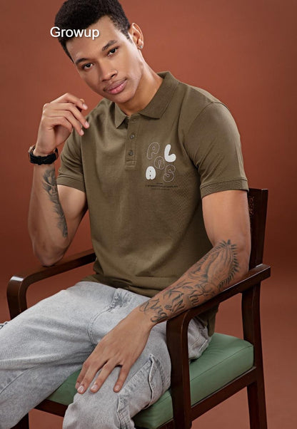 Polo R 966 Growup Knit Mens Tshirts Supplier Gujarat