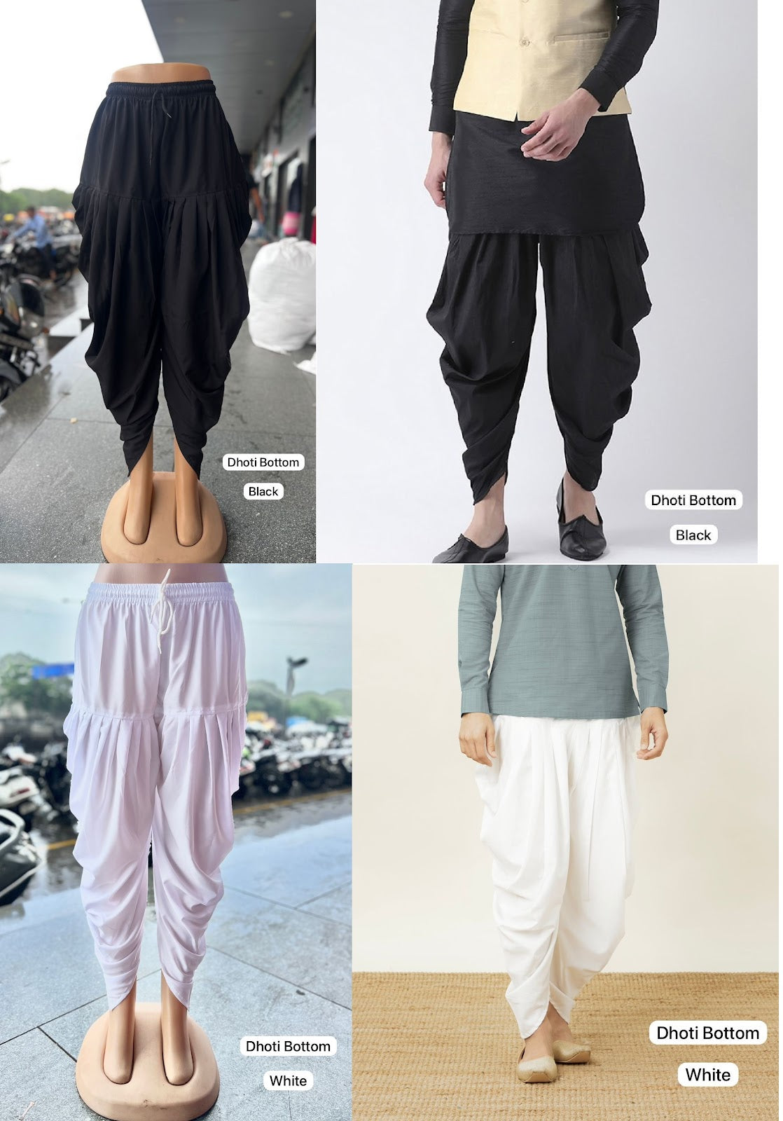 Poly Cotton3108 Bluehills Soft Unisex Dhoti Exporter Gujarat