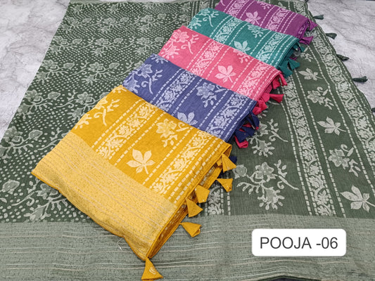 Pooja 6 Kalpveli Dola Silk Sarees Wholesaler Gujarat