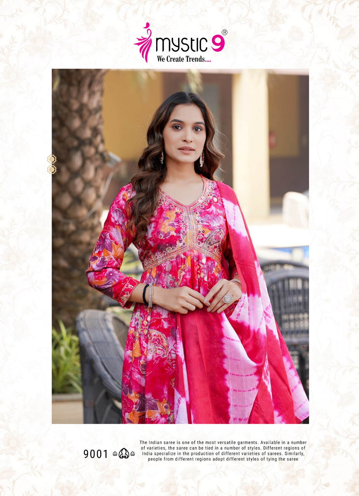Pooja Vol 9 Mystic 9 Reyon Readymade Pant Style Suits Wholesale