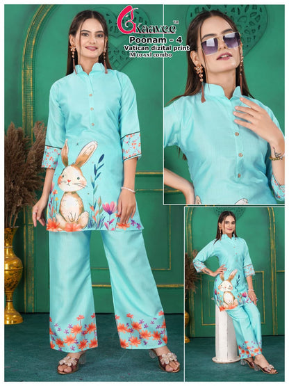 Poonam Kaavee Vatican Co Ord Set Wholesaler Ahmedabad