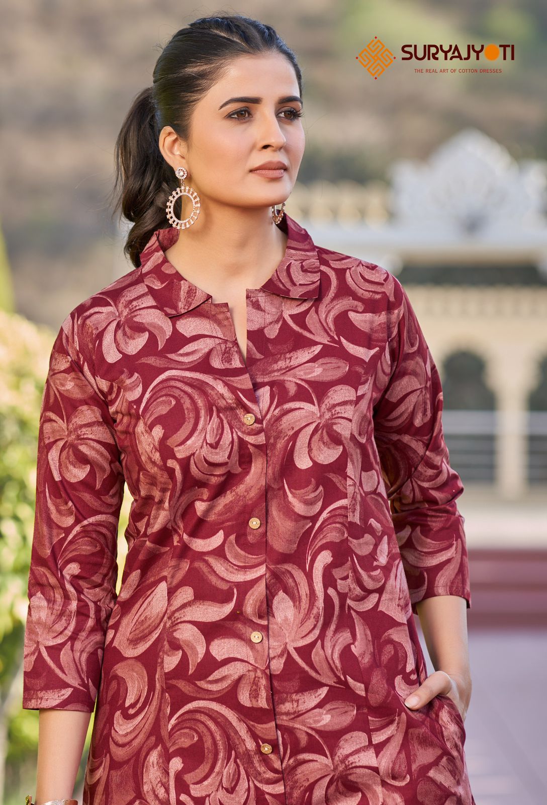 Poornima Vol 1 Suryajyoti Cotton Co Ord Set Manufacturer India