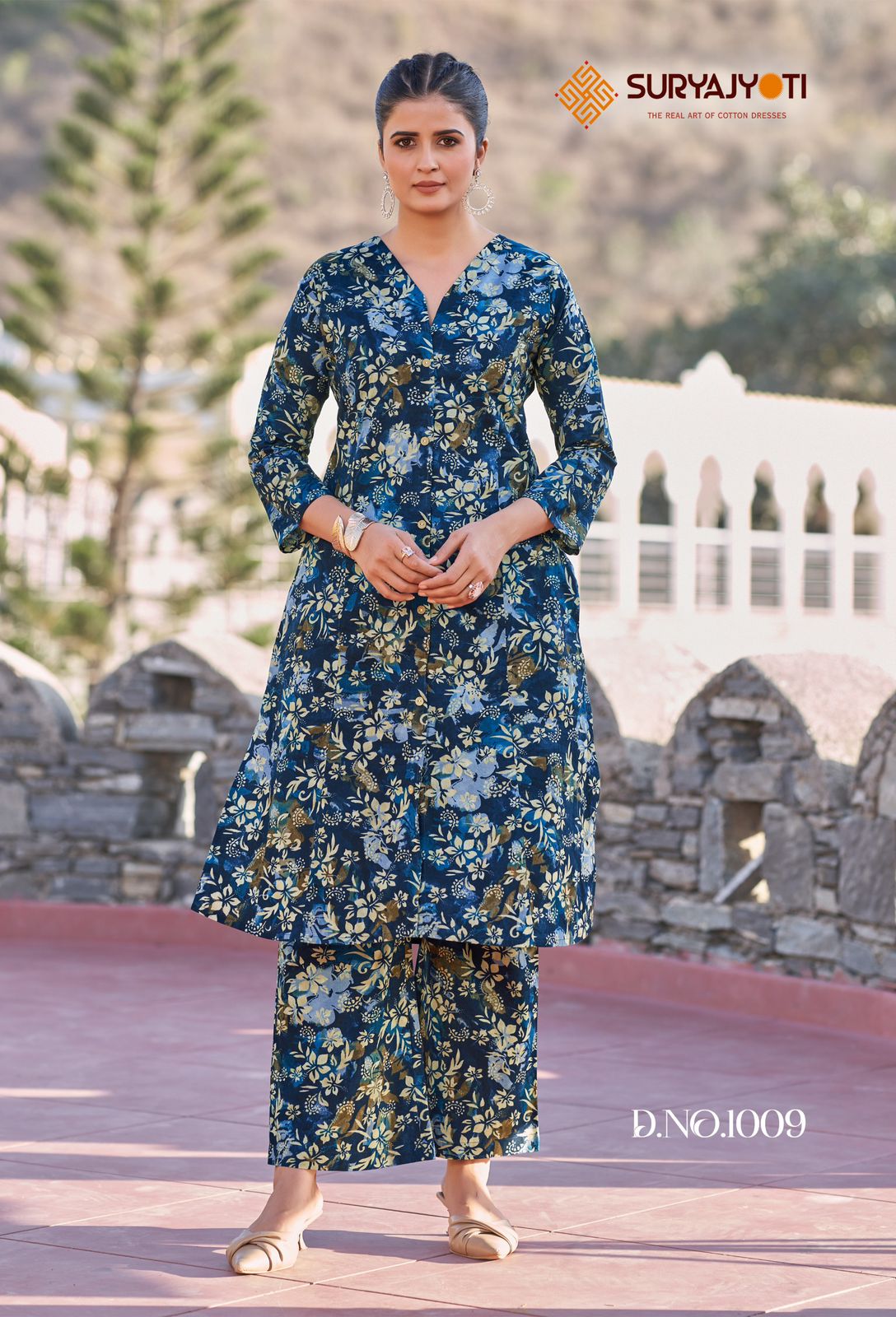 Poornima Vol 1 Suryajyoti Cotton Co Ord Set Manufacturer India