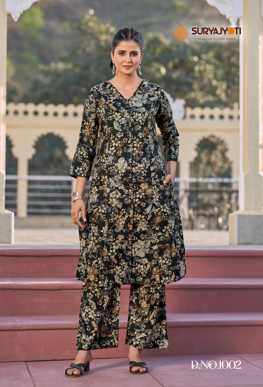 Poornima Vol 1 Suryajyoti Cotton Co Ord Set Manufacturer India