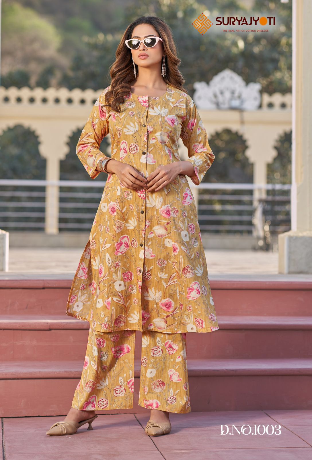 Poornima Vol 1 Suryajyoti Cotton Co Ord Set Manufacturer India