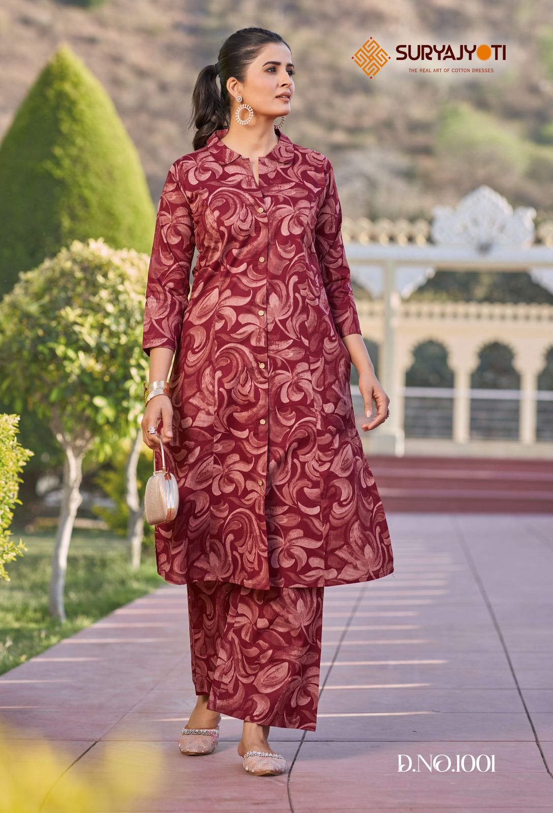 Poornima Vol 1 Suryajyoti Cotton Co Ord Set Manufacturer India