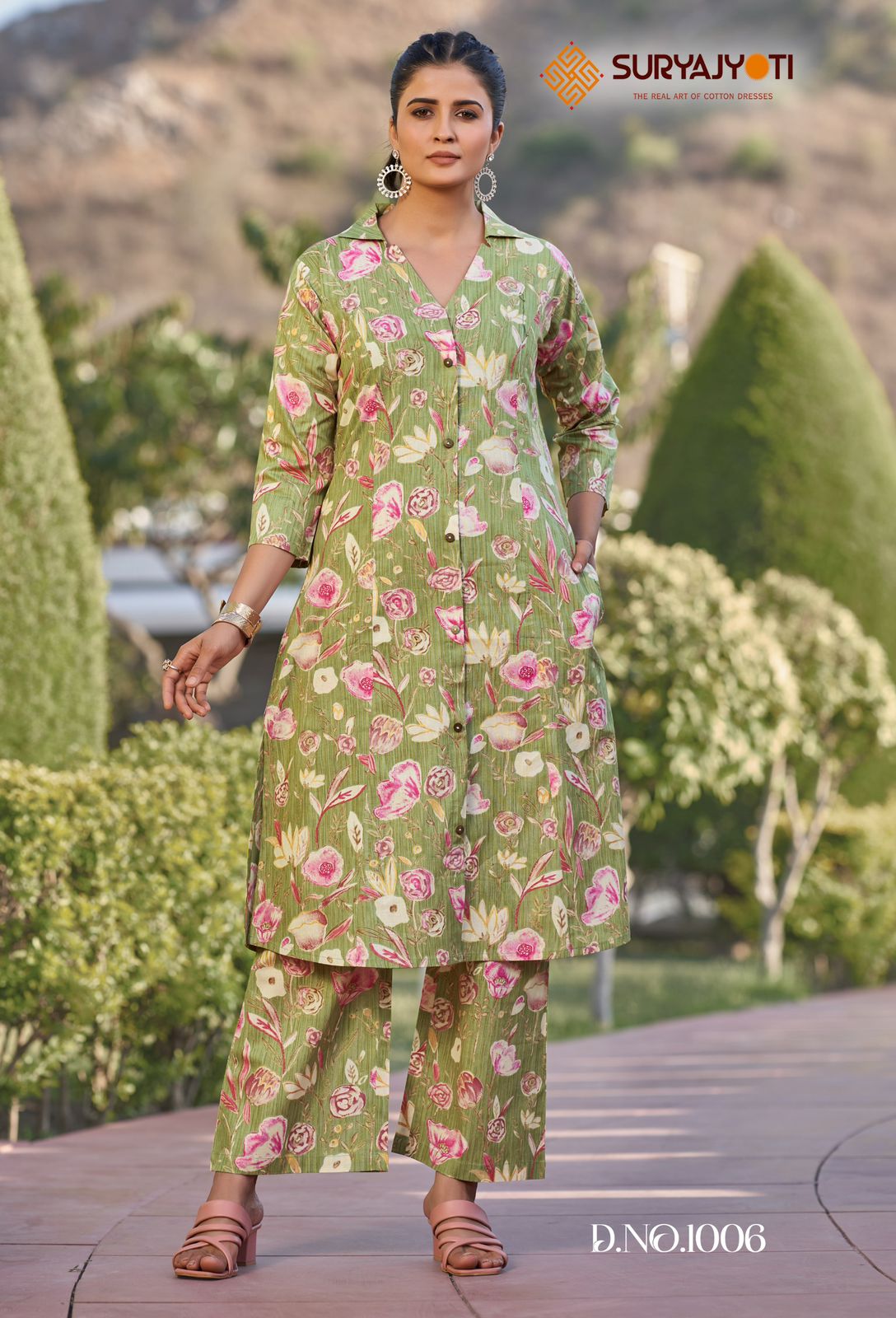 Poornima Vol 1 Suryajyoti Cotton Co Ord Set Manufacturer India